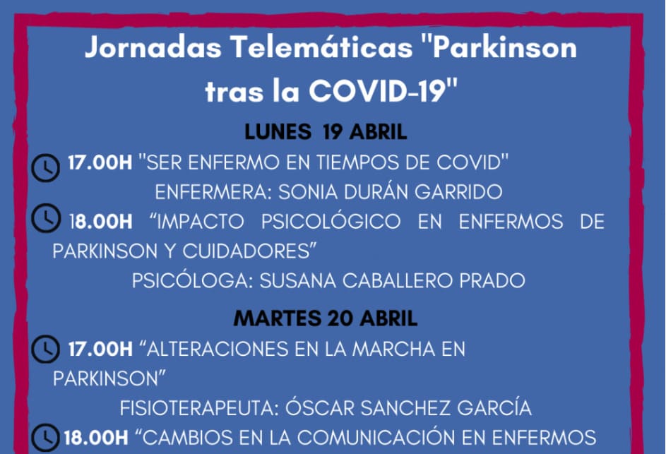 «Parkinson tras la COVID-19»